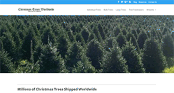 Desktop Screenshot of christmastreesww.com